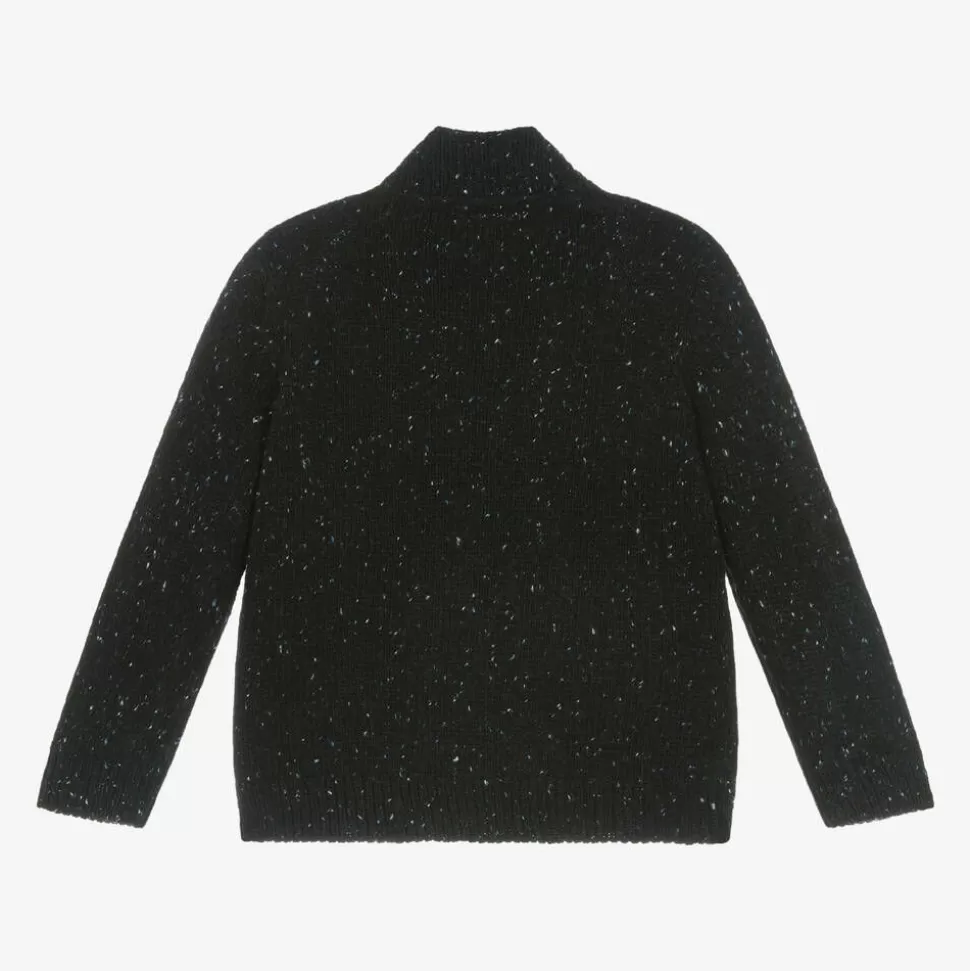Mayoral Boys Navy Blue Knitted Zip-Up Top^BOY Tops