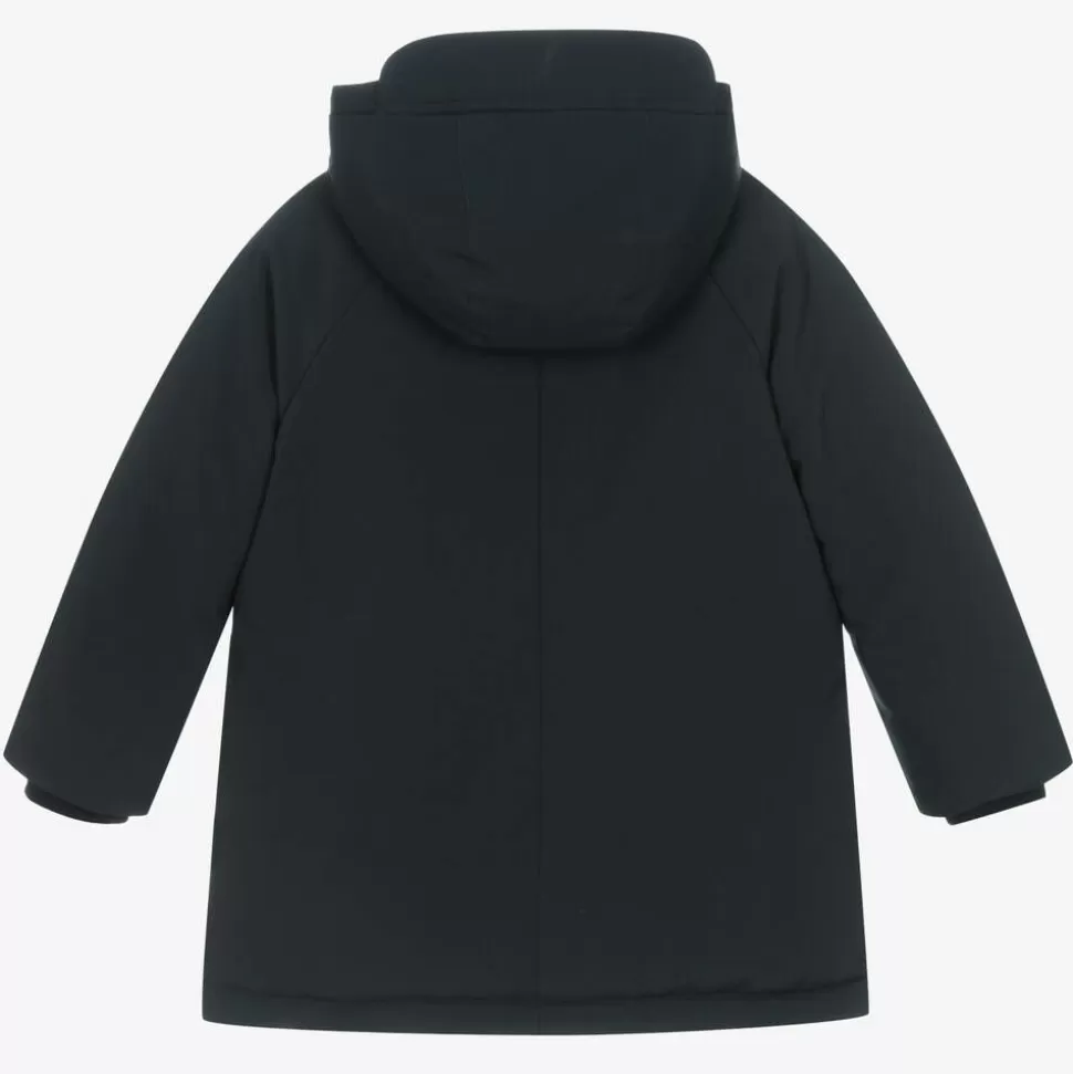 Mayoral Boys Navy Blue Padded & Hooded Coat^BOY Coats & Jackets