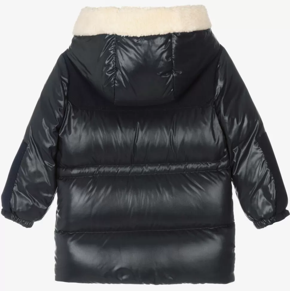 Moncler Enfant Boys Navy Blue Puffer Coat^BOY Coats & Jackets | Coats & Jackets
