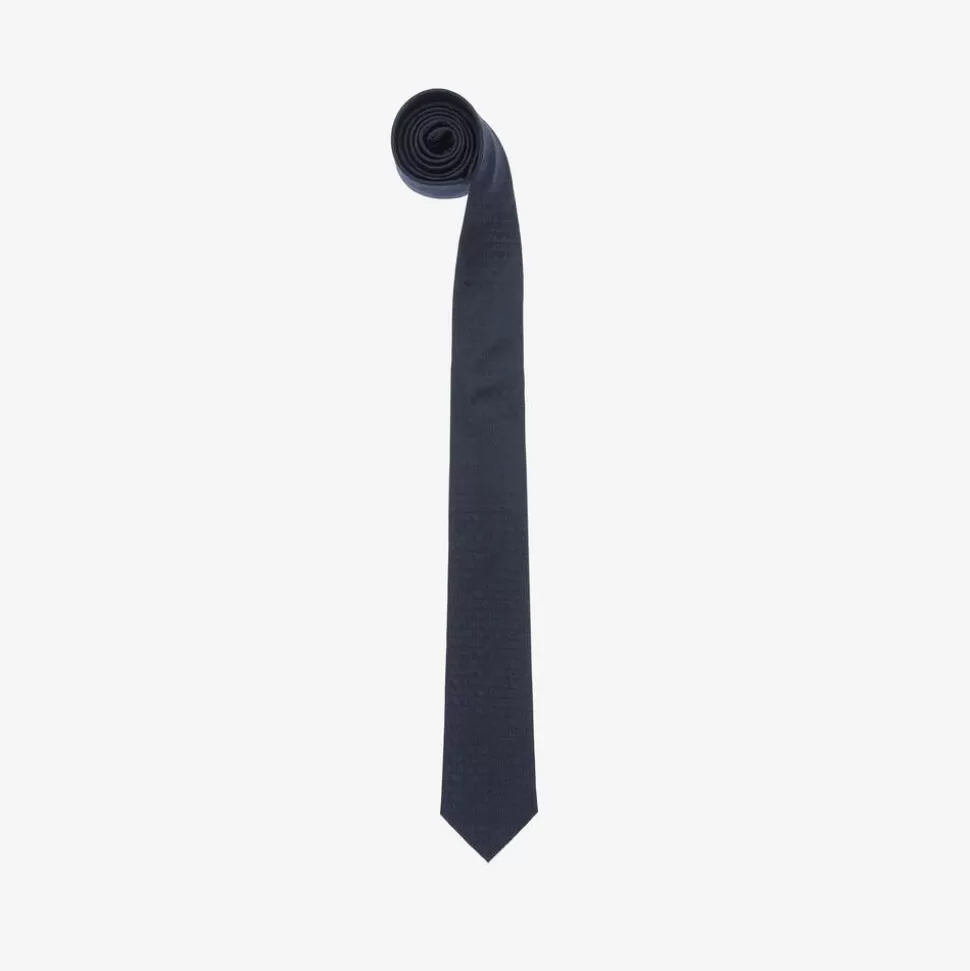 Emporio Armani Boys Navy Blue Silk Jacquard Tie^BOY Clothing Accessories