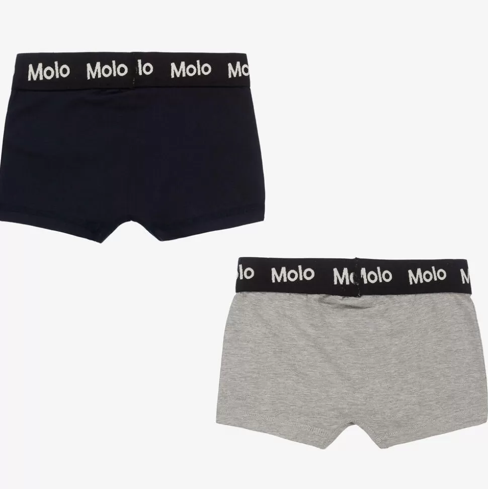 Molo Boys Organic Cotton Boxers (2 Pack)^BOY Underwear