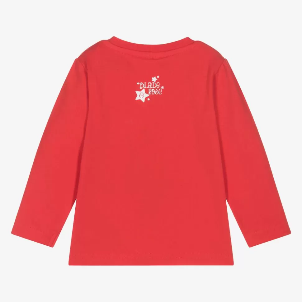 Blade amp; Rose Boys Red Cotton Tim The Pirate Top^BOY Tops