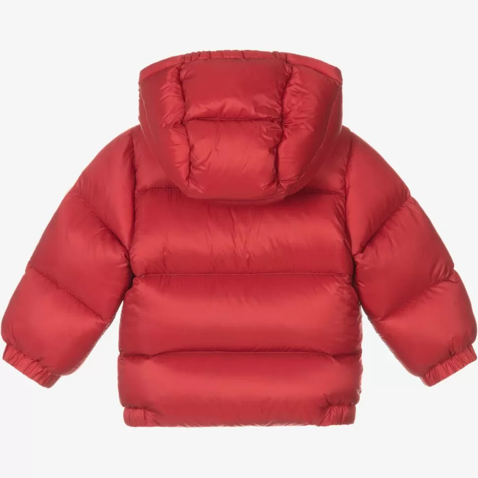 Moncler Enfant Boys Red New Macaire Down Padded Jacket^BOY Coats & Jackets