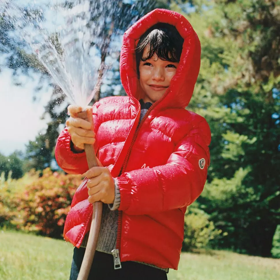 Moncler Enfant Boys Red New Maya Down Puffer Jacket^BOY Coats & Jackets