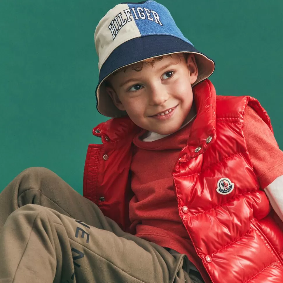 Moncler Enfant Boys Red Tib Down Puffer Gilet^BOY Coats & Jackets
