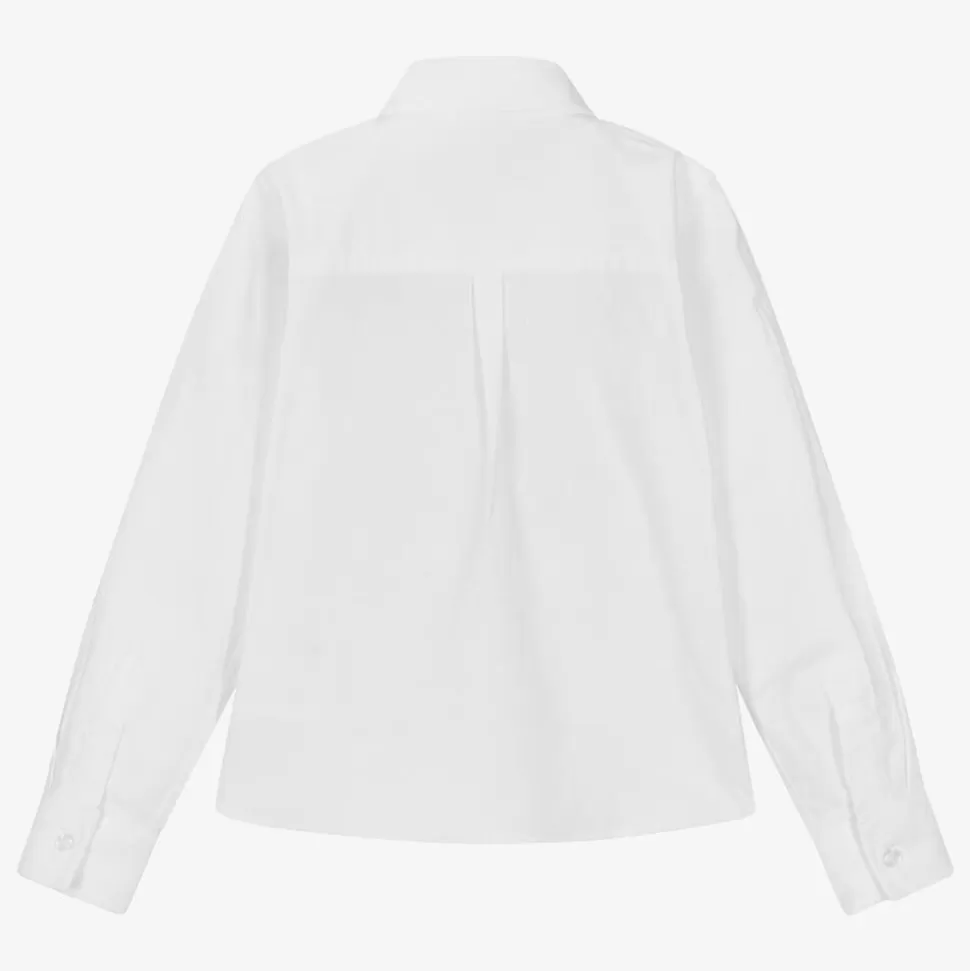 Dr. Kid Boys White Oxford Cotton Shirt^BOY Tops