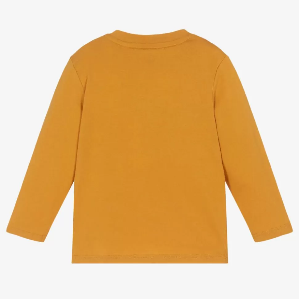 Timberland Boys Yellow Organic Cotton Top^BOY Tops