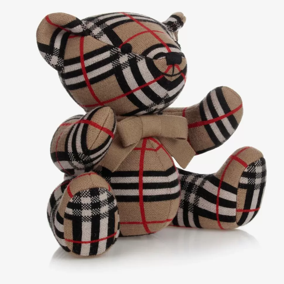 Burberry Check Wool Thomas Bear (25cm)^ Toys