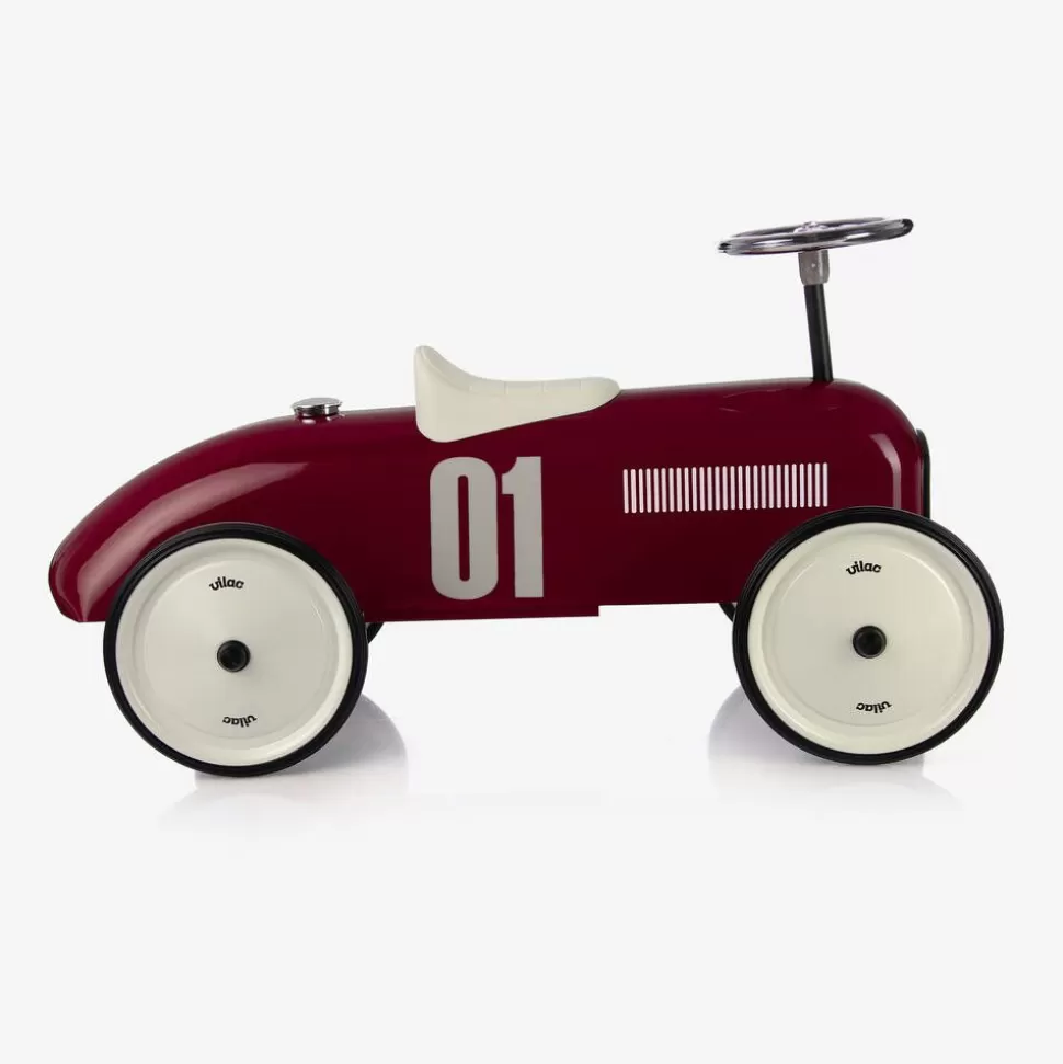 Vilac Dark Red Ride-On Vintage Car (76cm)^BOY Toys | Toys