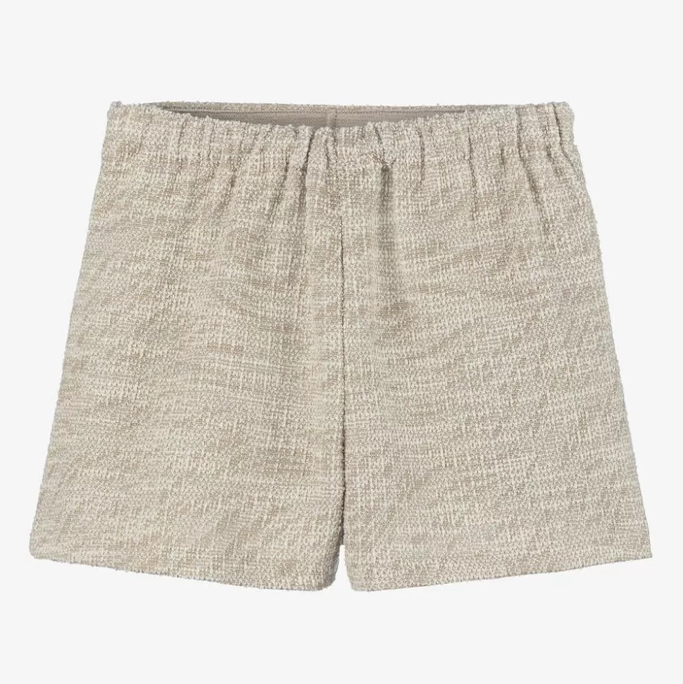 Mayoral Girls Beige & Ivory Skort^ Skirts