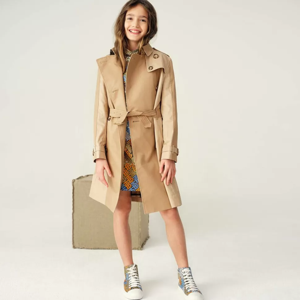 Burberry Girls Beige Anais Trench Coat^ Coats & Jackets