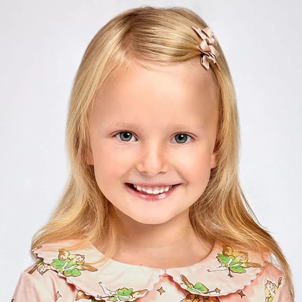 Bowtique London Girls Beige Bow Hair Clip (4cm)^ Hair Accessories