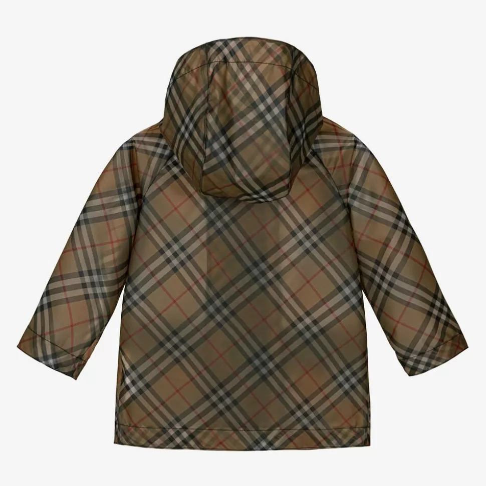 Burberry Girls Beige Vintage Check Raincoat^ Coats & Jackets