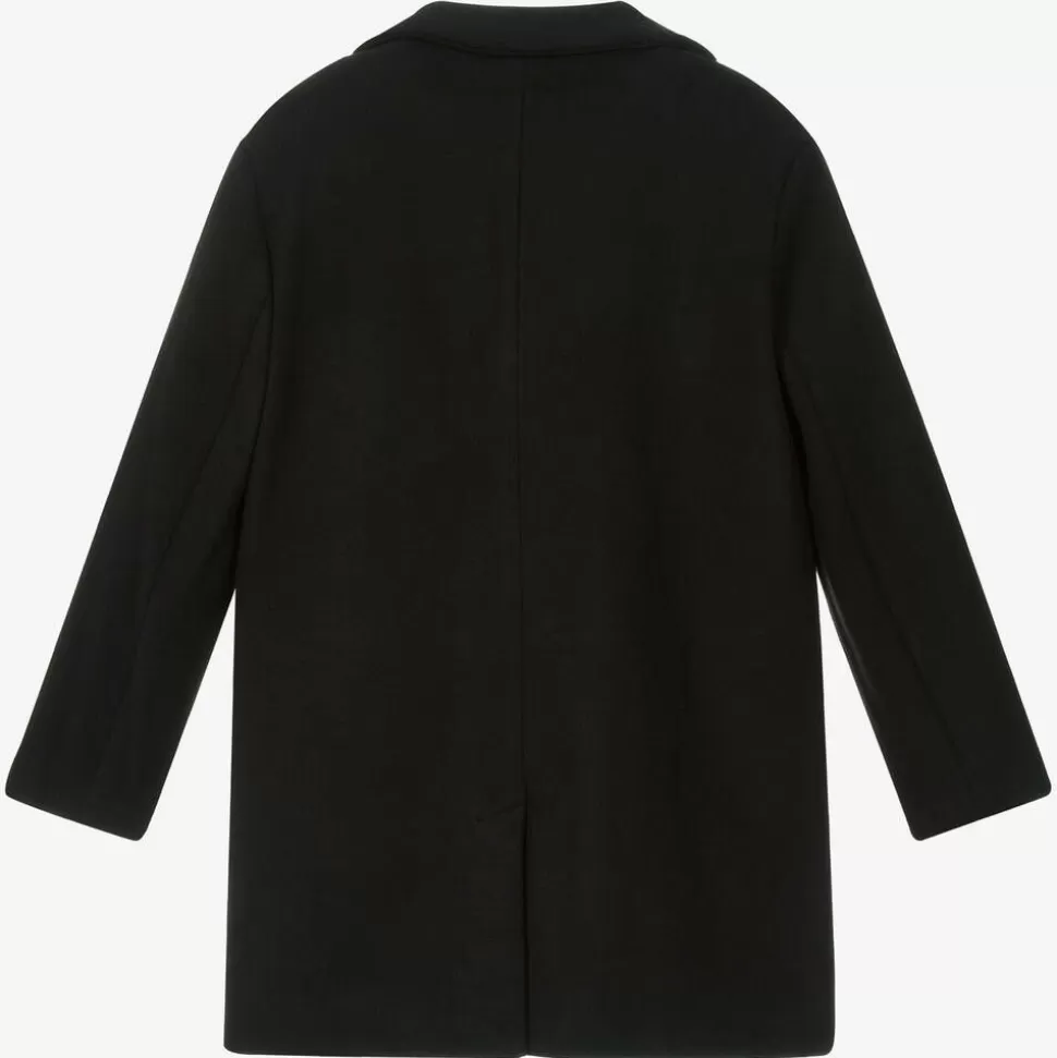Mayoral Girls Black Felted Coat^ Coats & Jackets