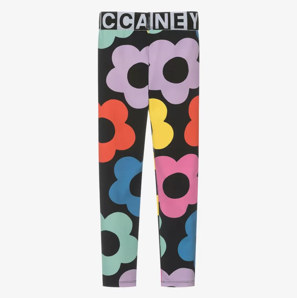 Stella McCartney Kids Girls Black Flower Leggings^ Leggings