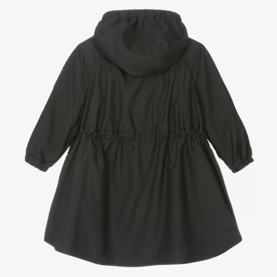 Moncler Enfant Girls Black Ioudith Coat & Down-Padded Gilet^ Coats & Jackets