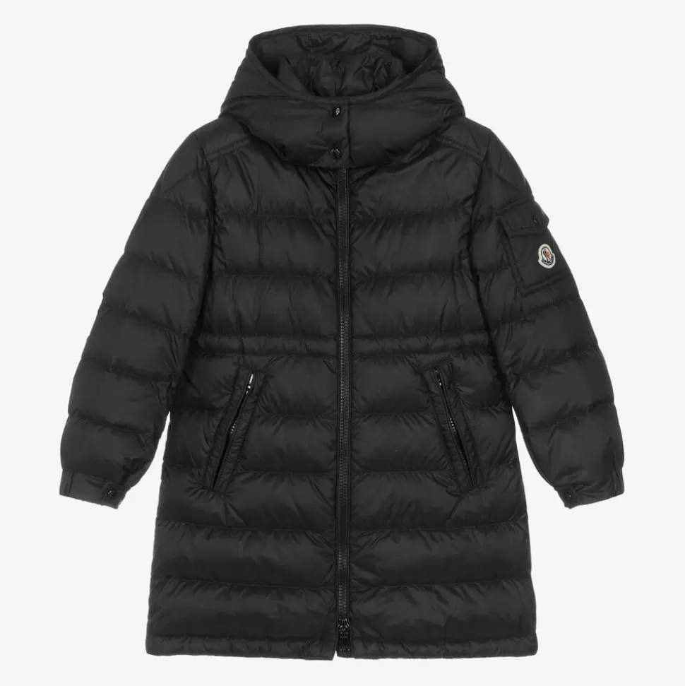 Moncler Enfant Girls Black Meillon Puffer Coat^ Coats & Jackets