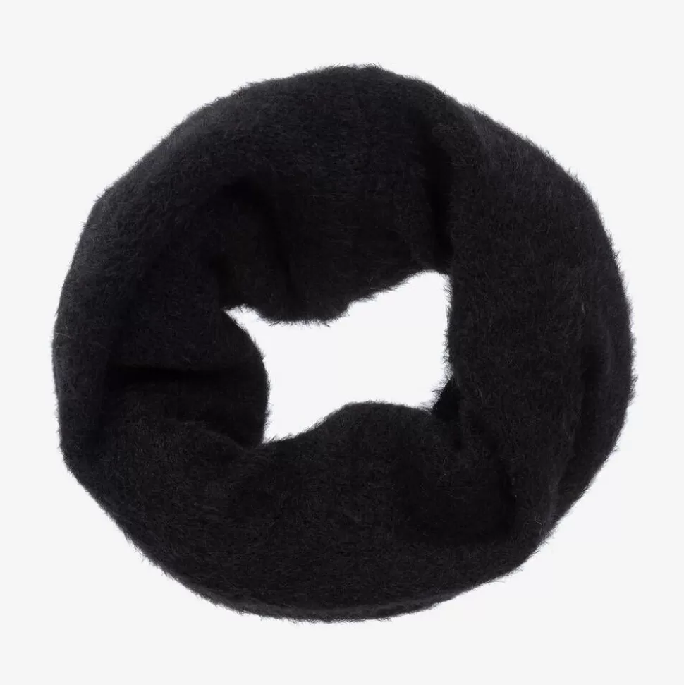 Jamiks Girls Black Wool & Cashmere Snood^ Scarves