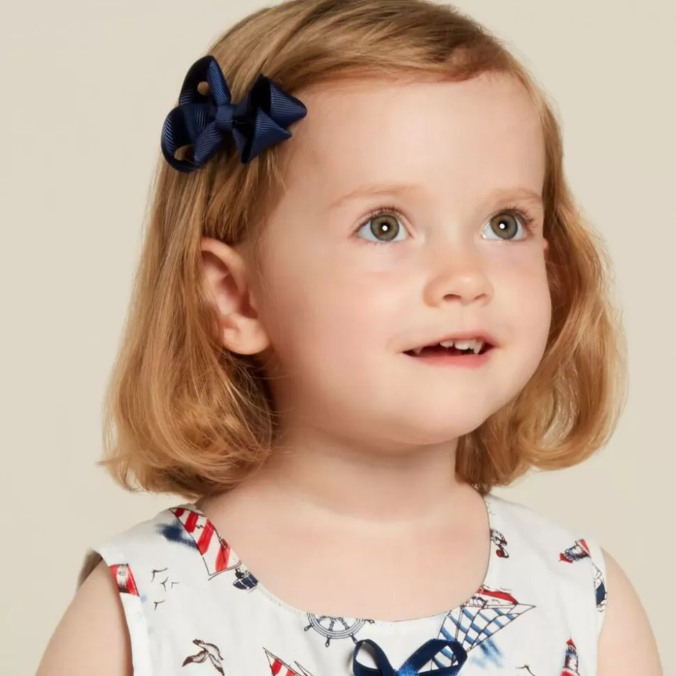 Bowtique London Girls Blue Bow Hair Clips (3 Pack)^ Hair Accessories