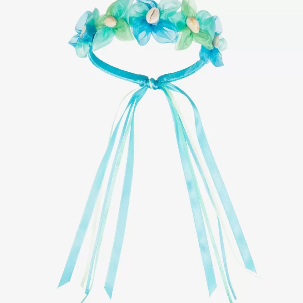 Souza Girls Blue Mermaid Garland Hairband^ Hair Accessories
