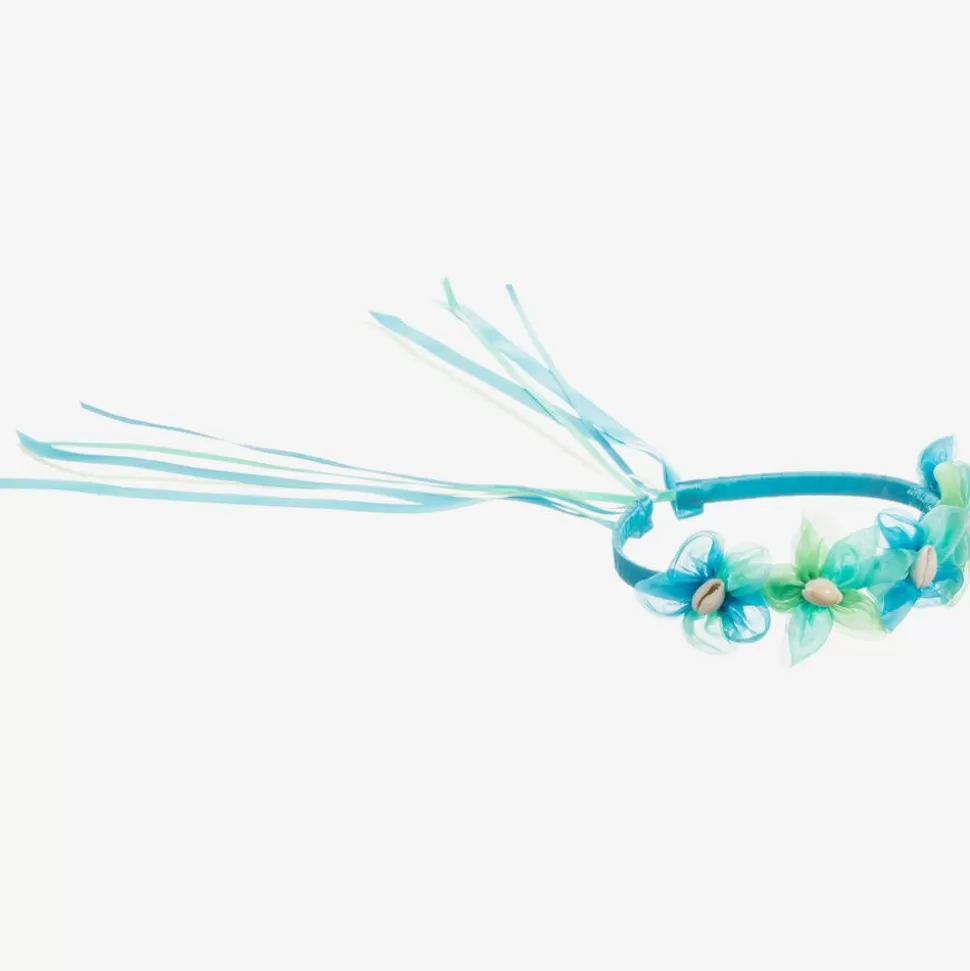 Souza Girls Blue Mermaid Garland Hairband^ Hair Accessories
