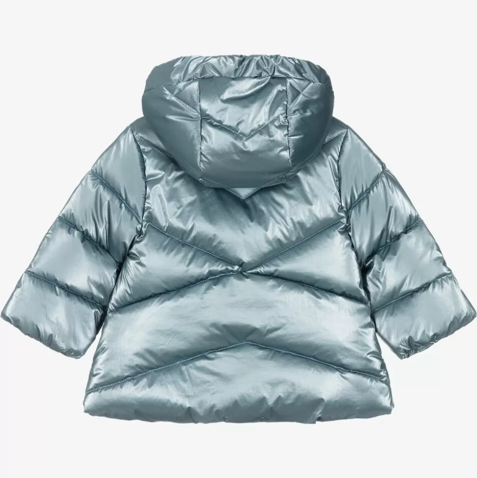 Mayoral Girls Blue Puffer Coat^ Coats & Jackets