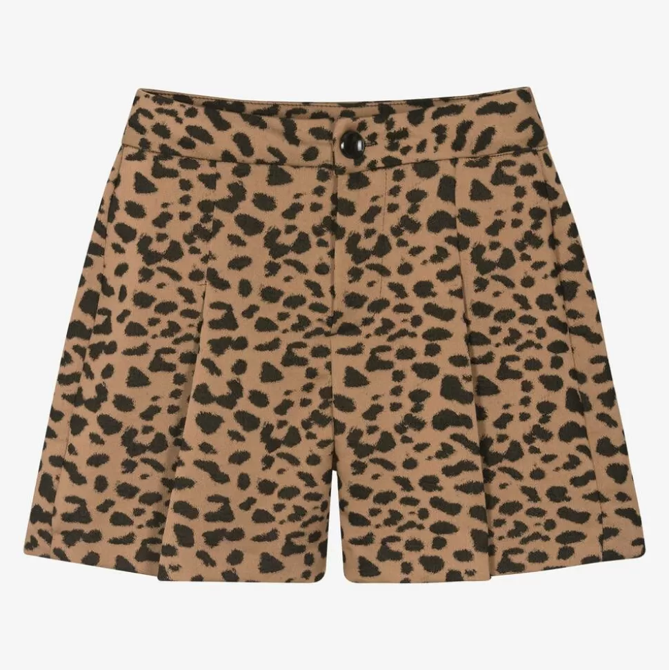 Fun amp; Fun Girls Brown Cheetah Print Shorts^ Shorts