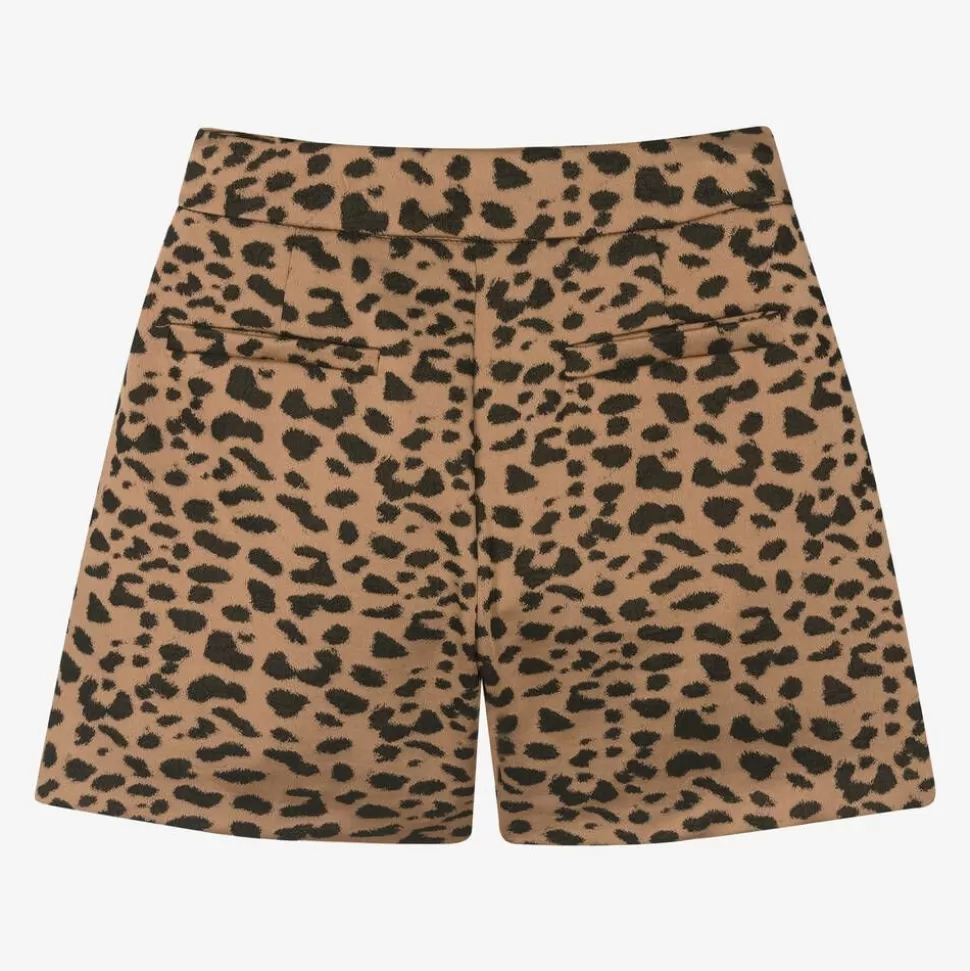 Fun amp; Fun Girls Brown Cheetah Print Shorts^ Shorts