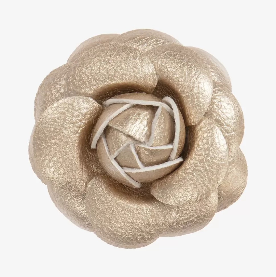 Bowtique London Girls Gold Flower Hair Clip (6cm)^ Hair Accessories
