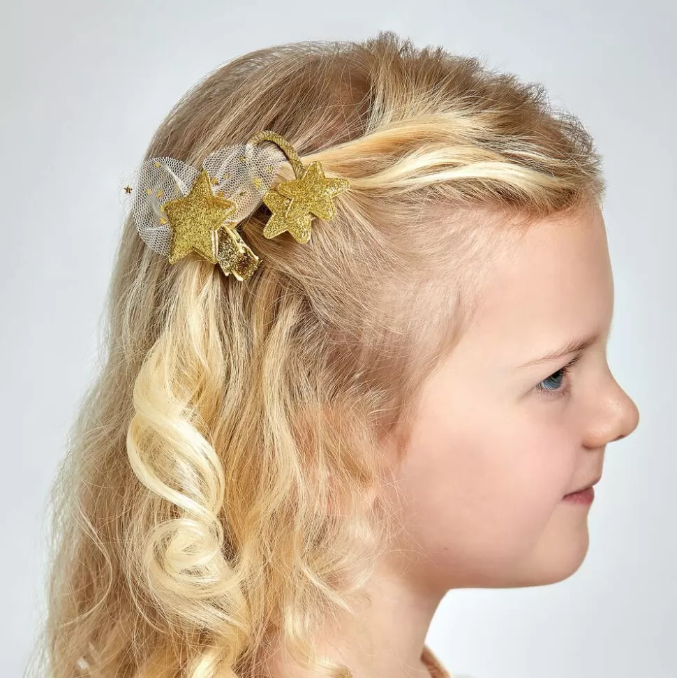 Bowtique London Girls Gold Star Hair Clips (2 Pack)^ Hair Accessories