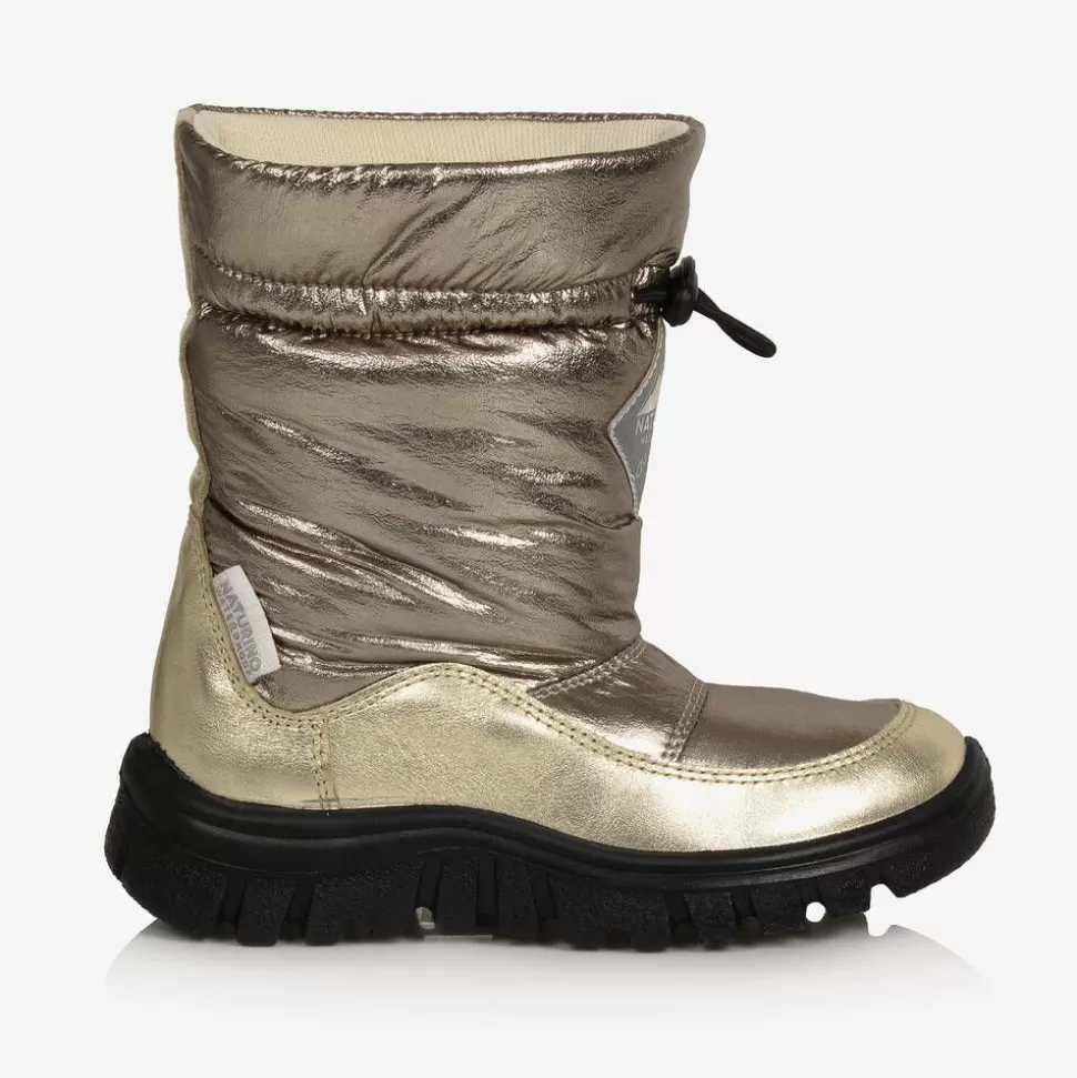 Naturino Girls Gold Waterproof Snow Boots^ Snow Boots | Snow Boots