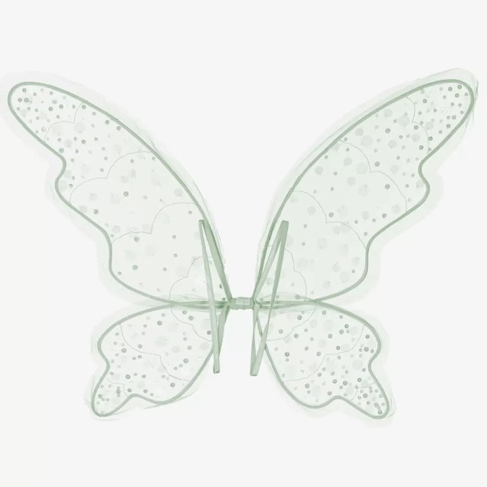 girls_green_forest_fairy_wings_2.webp Tutu du Monde Girls Green Forest Fairy Wings^ Costumes