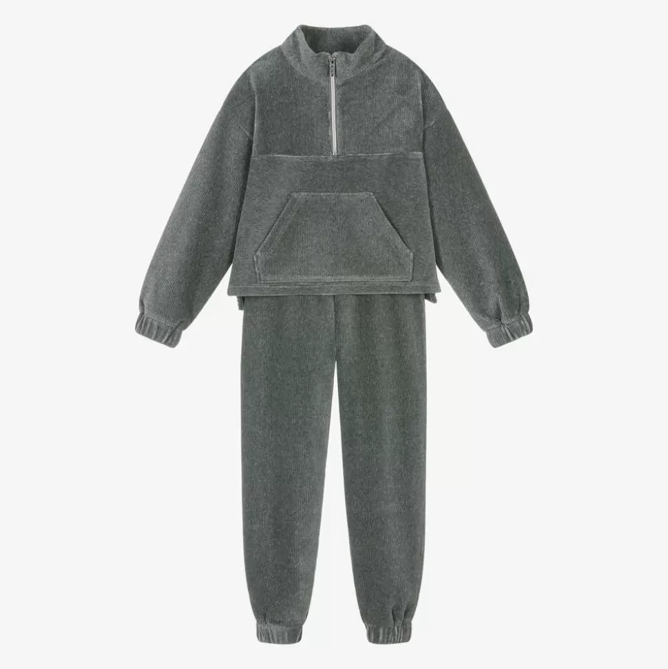 Mayoral Girls Grey Corduroy Tracksuit^ Tracksuits
