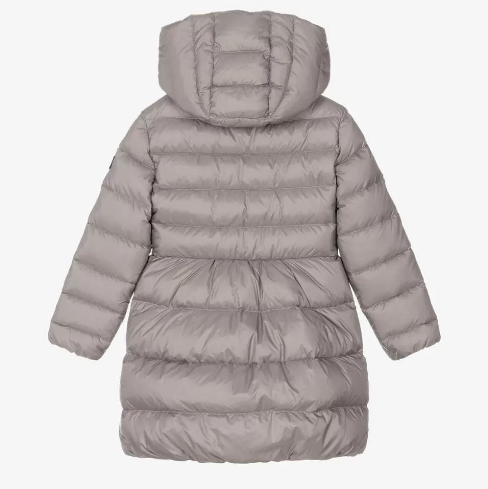 Il Gufo Girls Grey Down Padded Puffer Coat^ Coats & Jackets