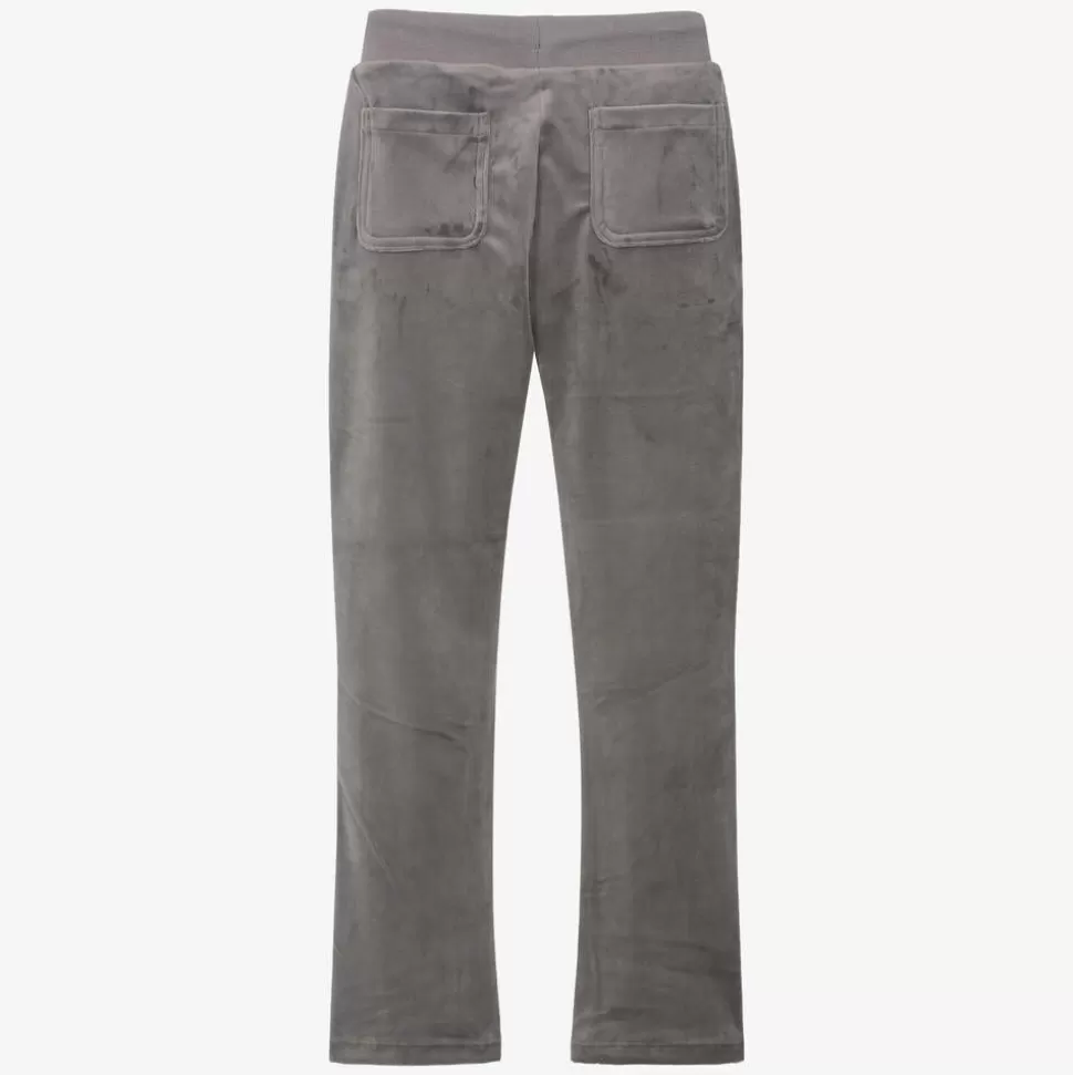 Juicy Couture Girls Grey Velour Flared Joggers^ Trousers