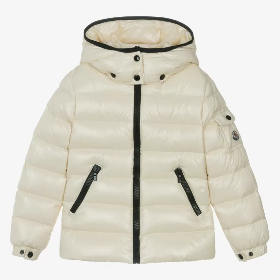 Moncler Enfant Girls Ivory Bady Down Padded Jacket^ Coats & Jackets