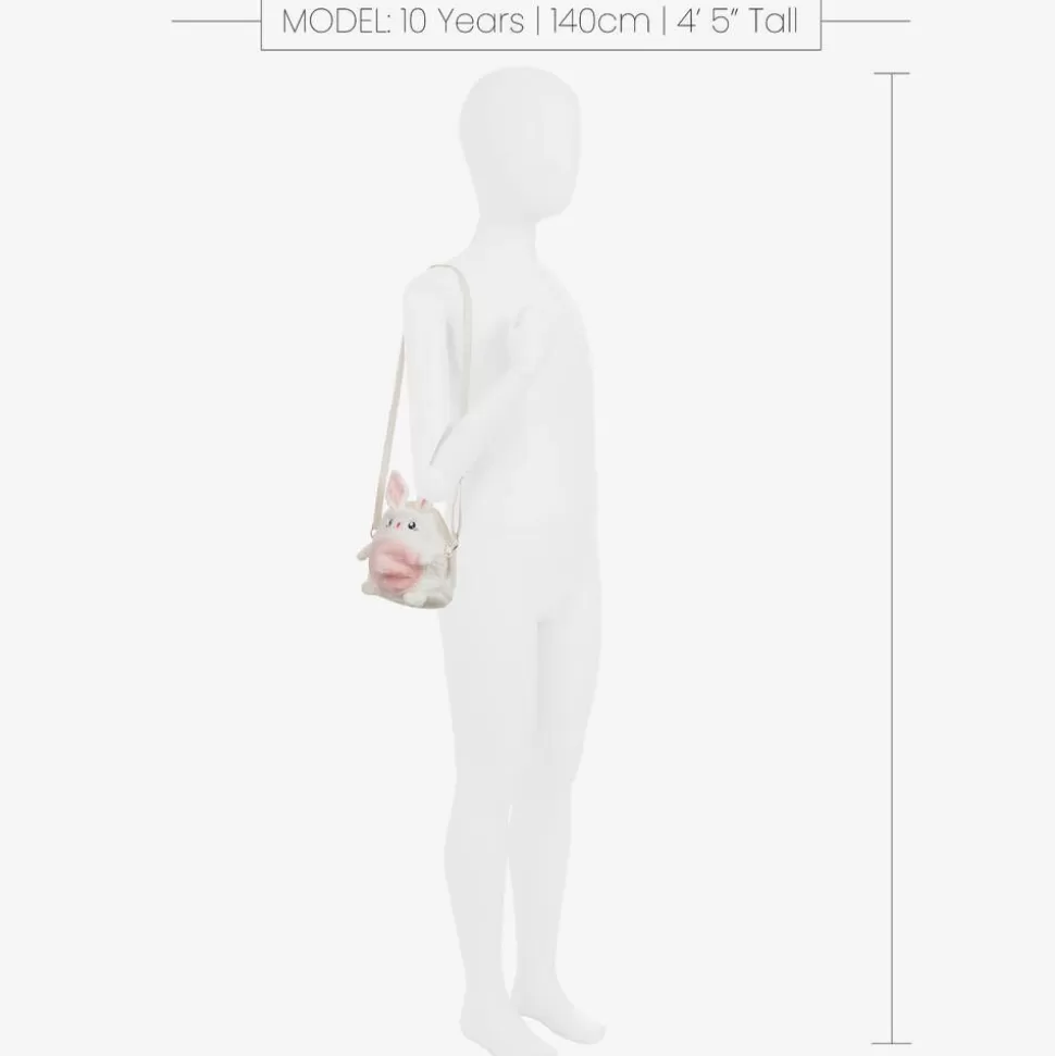 Souza Girls Ivory Bouclé Bunny Bag (14cm)^ Costumes