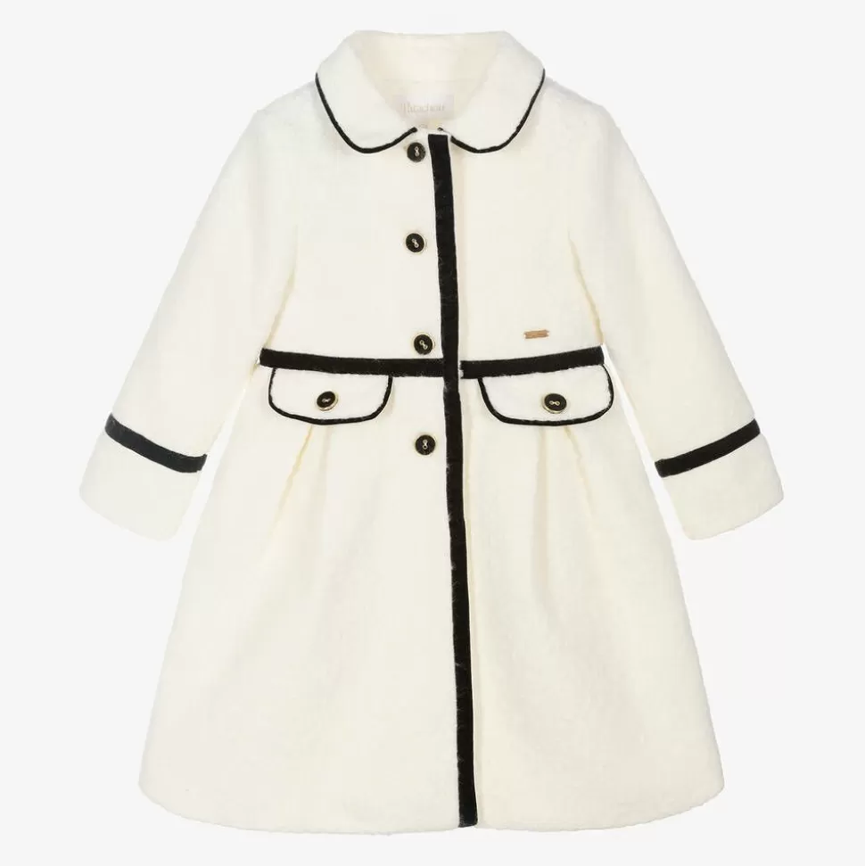 Patachou Girls Ivory Bouclé Coat^ Coats & Jackets