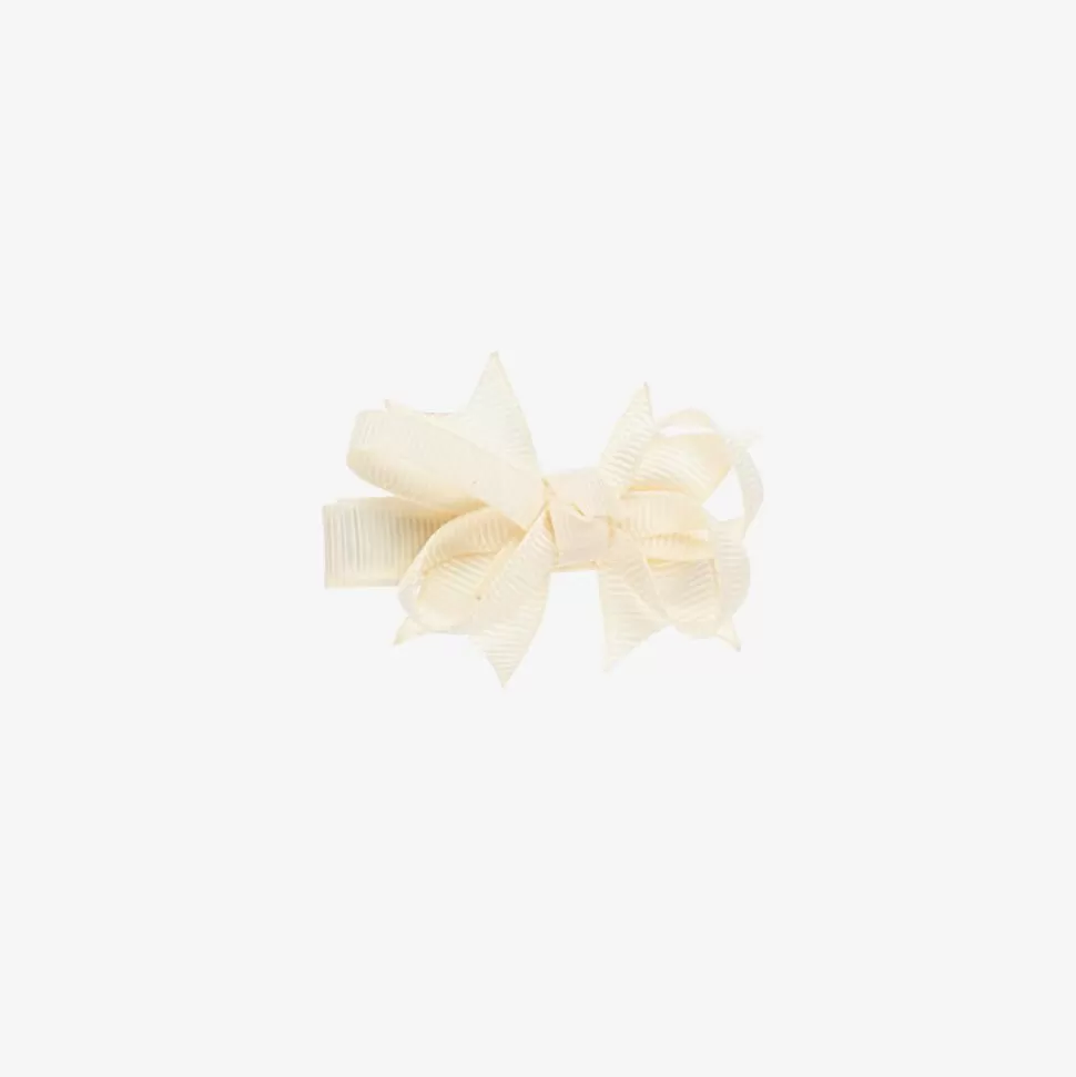 Bowtique London Girls Ivory Bow Hair Clip (4cm)^ Hair Accessories