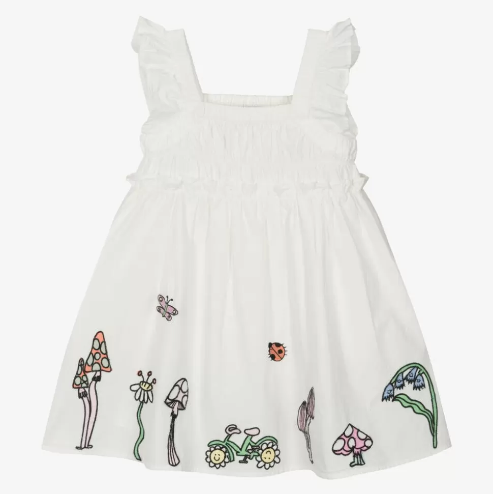Stella McCartney Kids Girls Ivory Cotton Fairies Dress^ Dresses
