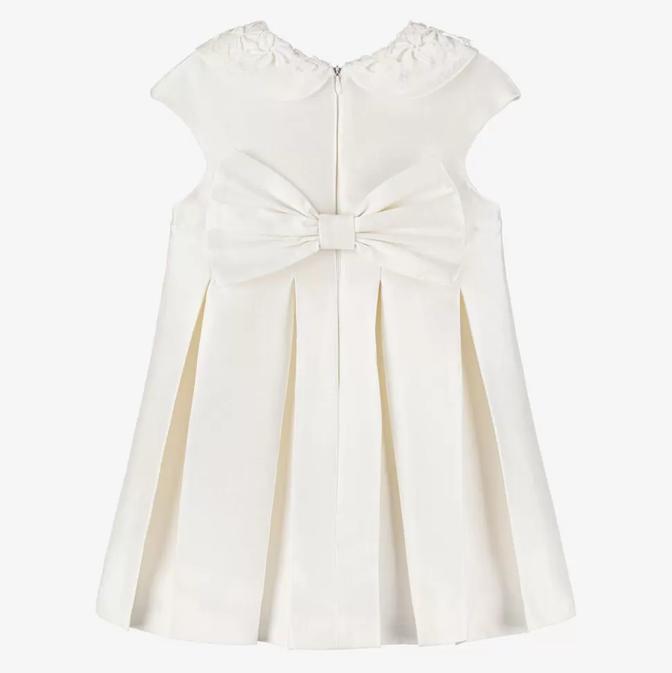 Lapin House Girls Ivory Diamanté Flower Dress^ Dresses