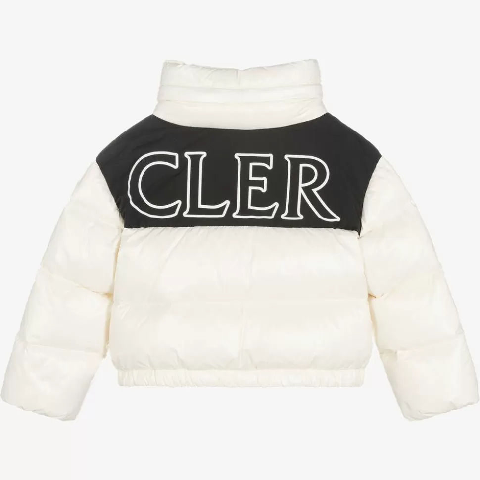Moncler Enfant Girls Ivory Down Padded Jacket^ Coats & Jackets