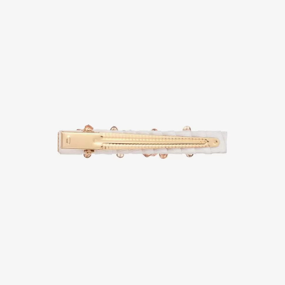 David Charles Girls Ivory Flower Hair Clip (8cm)^ Hair Accessories
