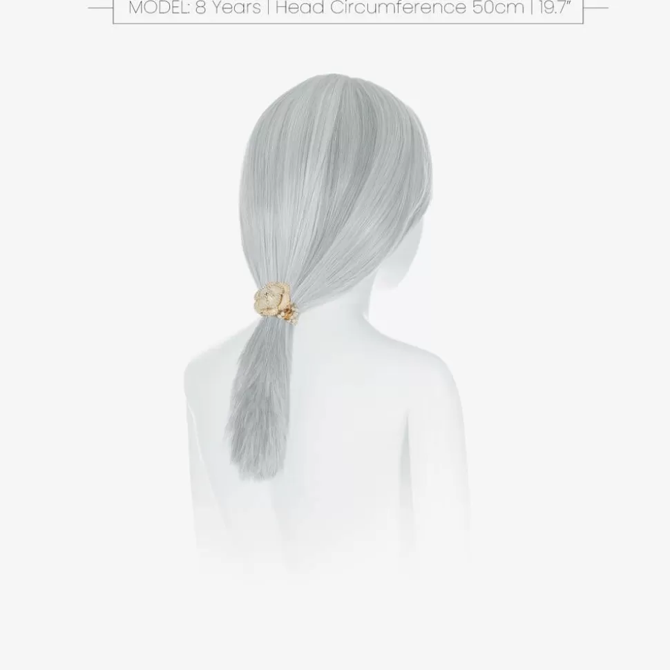 David Charles Girls Ivory Rose Hair Elastic (4cm)^ Hair Accessories