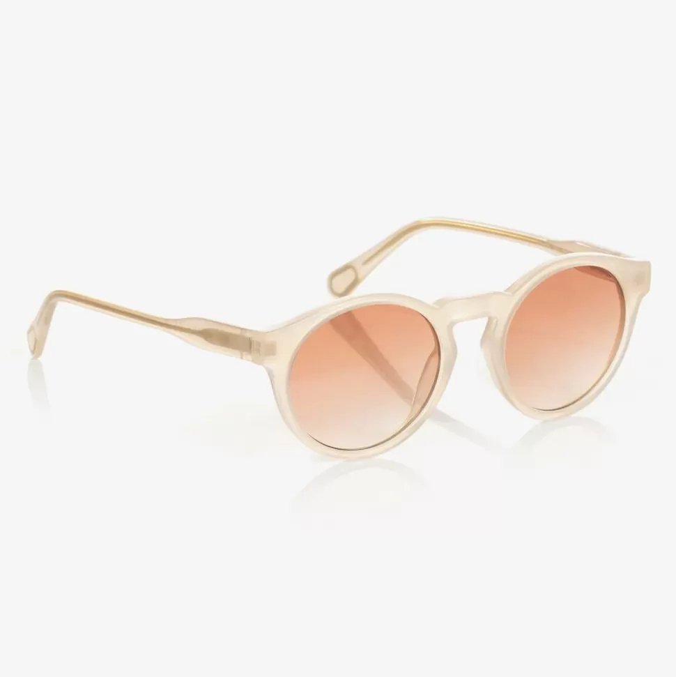 Chloé Girls Ivory Round Sunglasses^ Clothing Accessories