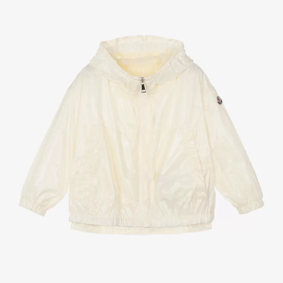 Moncler Enfant Girls Ivory Urbonas Windbreaker Jacket^ Coats & Jackets
