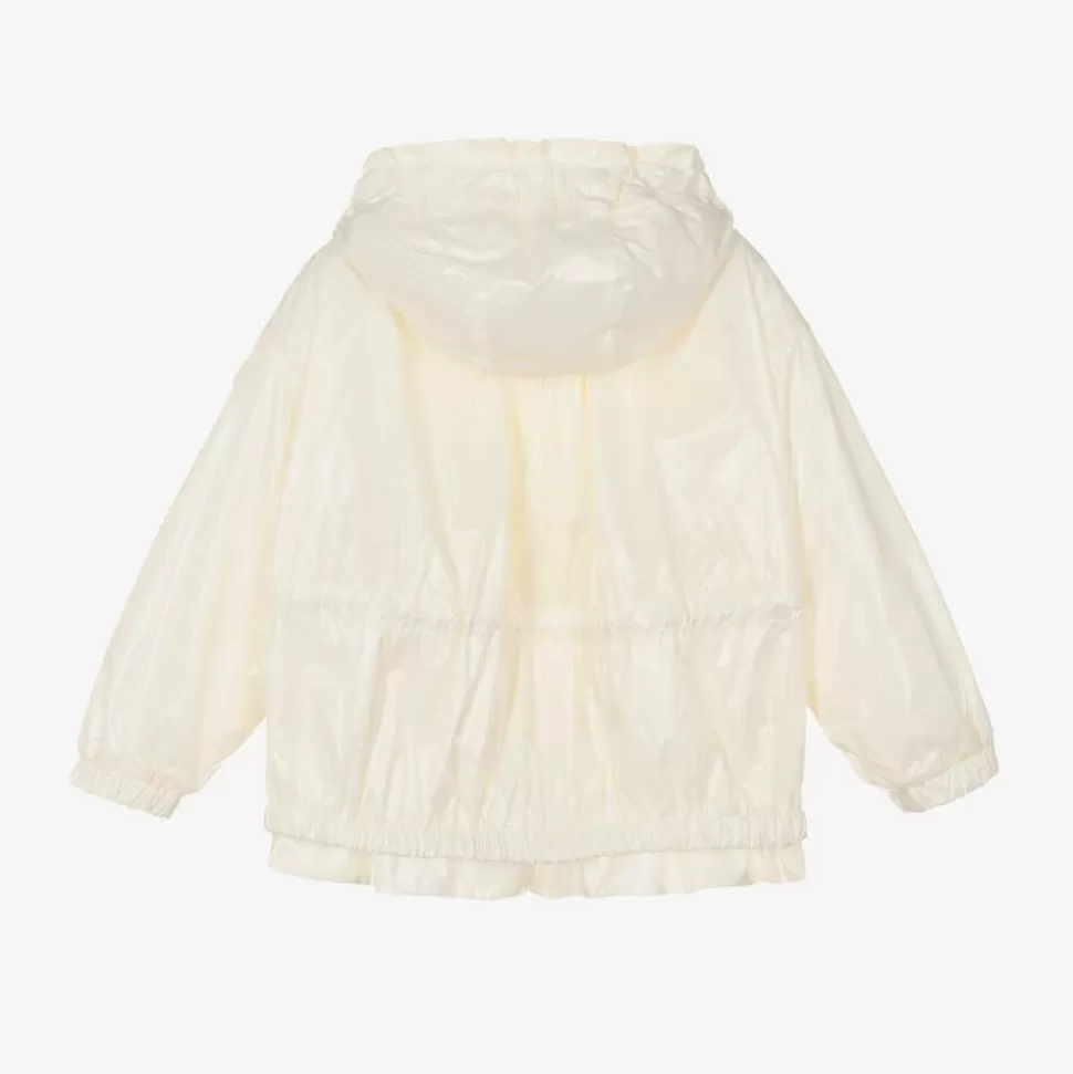 Moncler Enfant Girls Ivory Urbonas Windbreaker Jacket^ Coats & Jackets