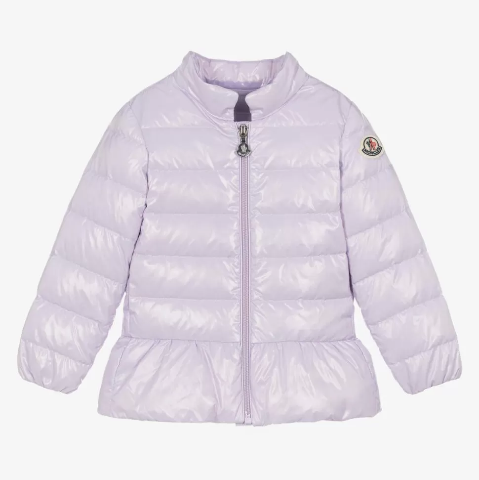 Moncler Enfant Girls Lilac Purple Blandine Puffer Jacket^ Coats & Jackets