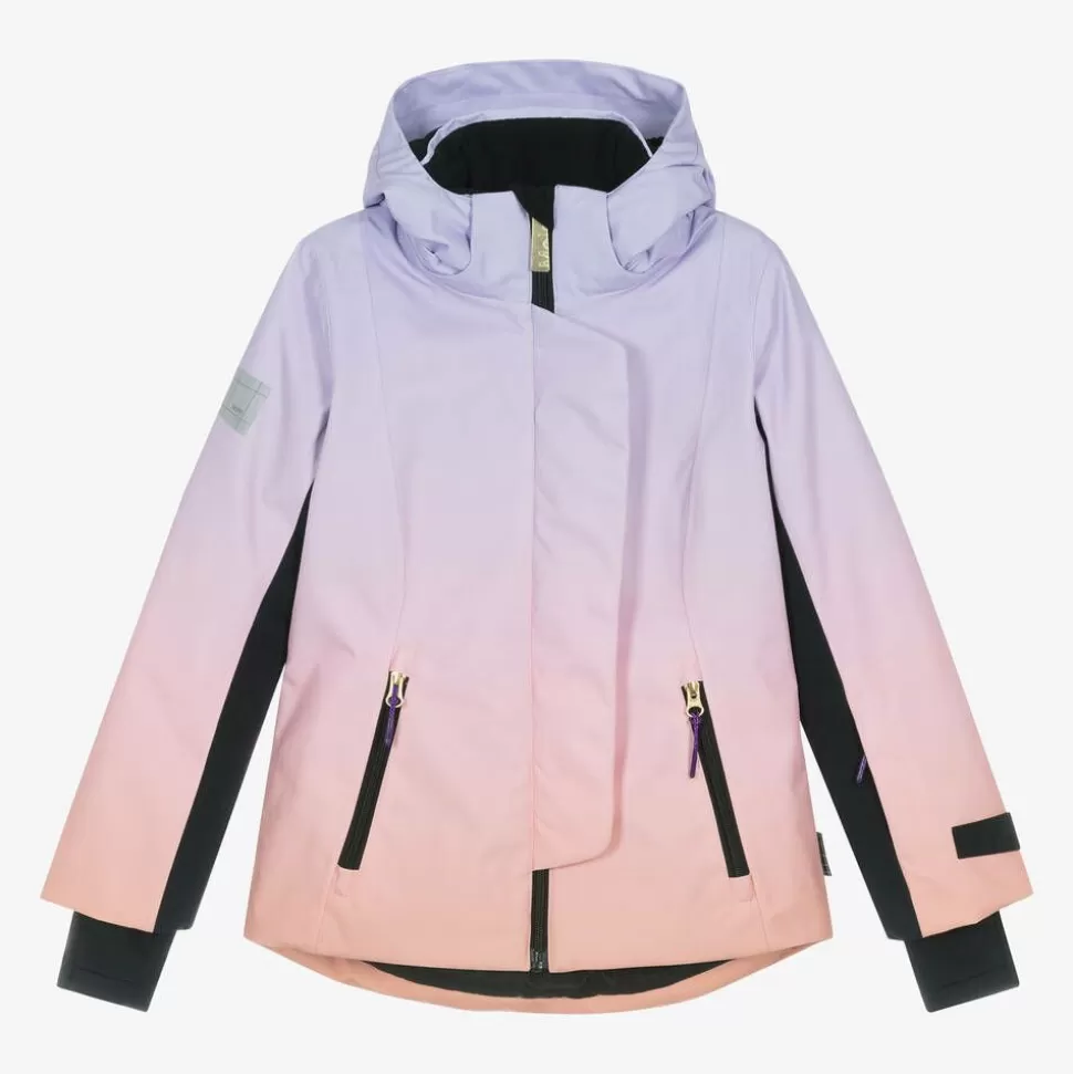 Molo Girls Lilac Purple Gradient Ski Jacket^ Snowwear