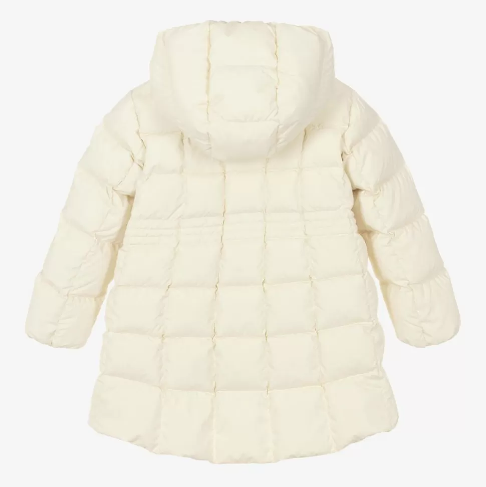 Moncler Enfant Girls Long Ivory Arina Puffer Parka Coat^ Coats & Jackets
